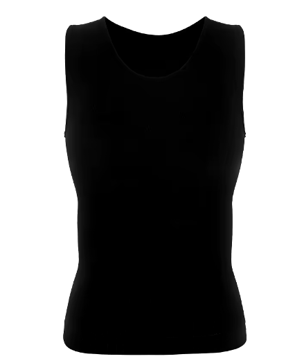 Compression Shirts Men Tummy Control Shapewear Compression Shirt Flat Belly Abdomen Slim Vest Waist Trainer Fitness Workout