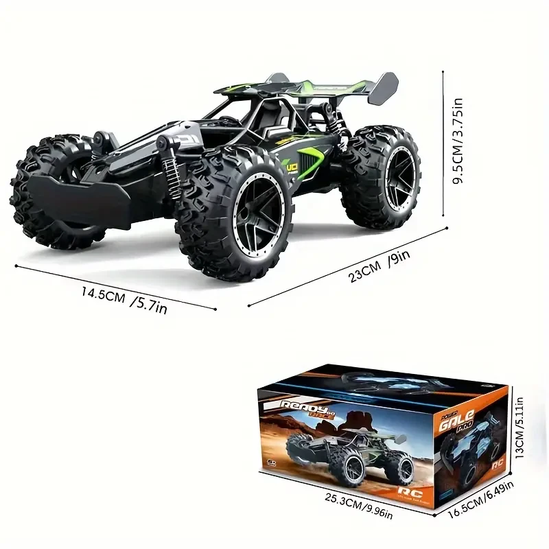 1:18 Scale High-Speed Off-Road 2.4G Remote Control Car