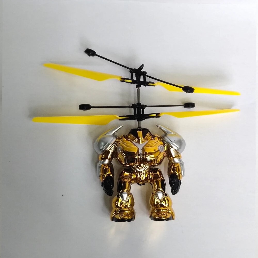 Intelligent Sensing Aircraft Mech Warrior Flying Robot