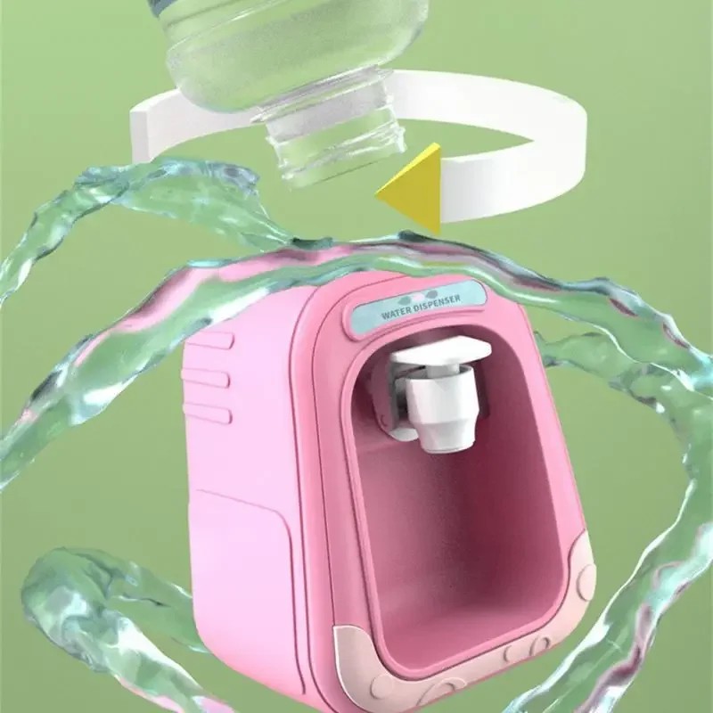 Mini Water Dispenser for Children  Cute Cartoon Drinking Fountain for Water, Juice & Milk