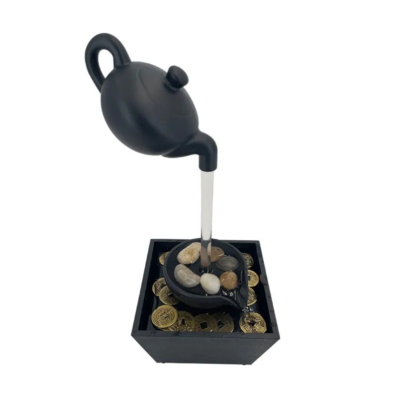 Hanging Teapot Flowing Water Ornaments