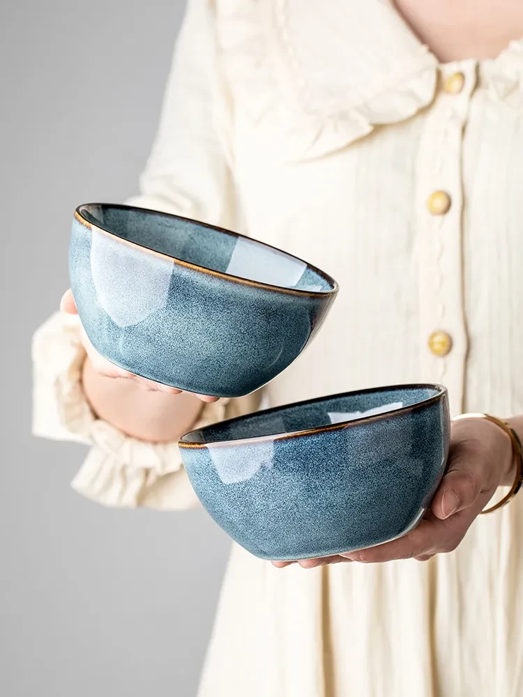 Creative Home Ceramic 5 Inch Small Soup Bowl