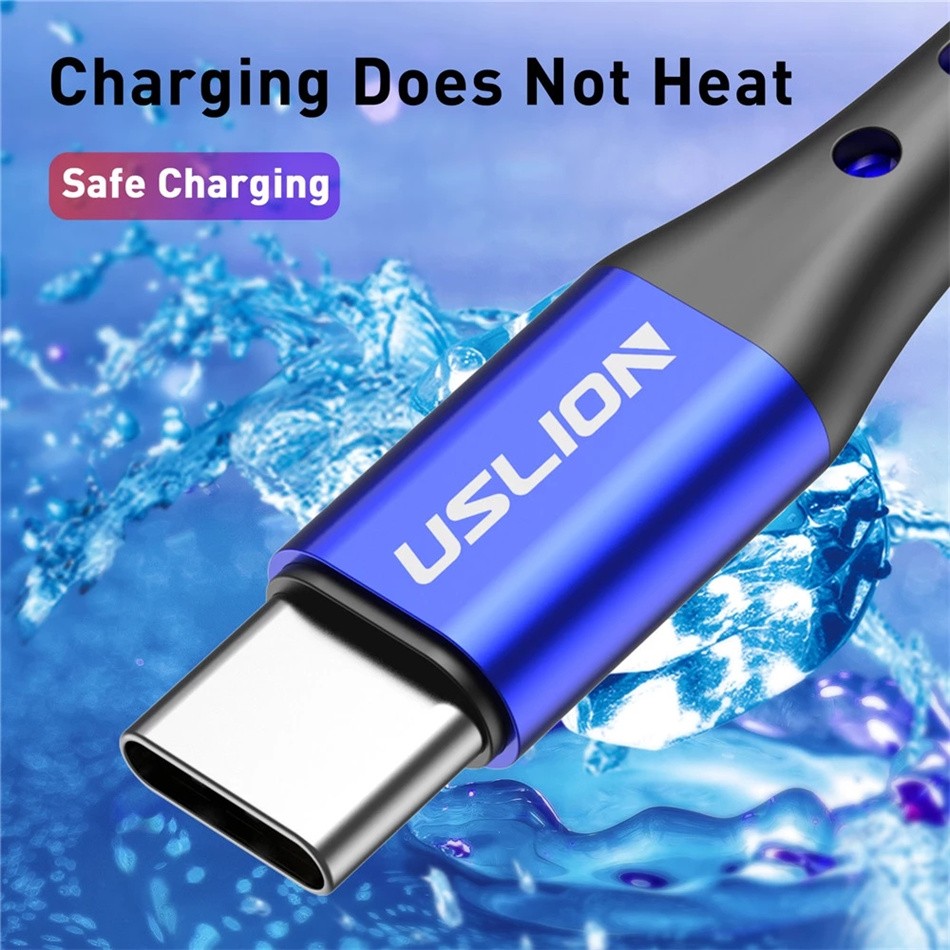 USLION 5A USB Type-C Fast Charging Data Cable