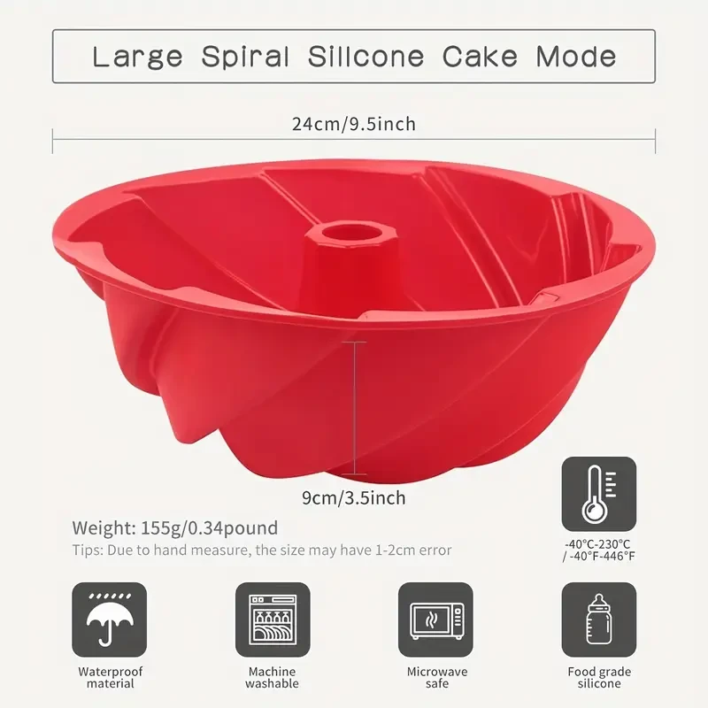 Bunte Cake Pan (24.13cm)