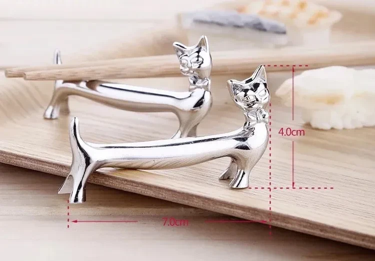 Metal chopstick pillow