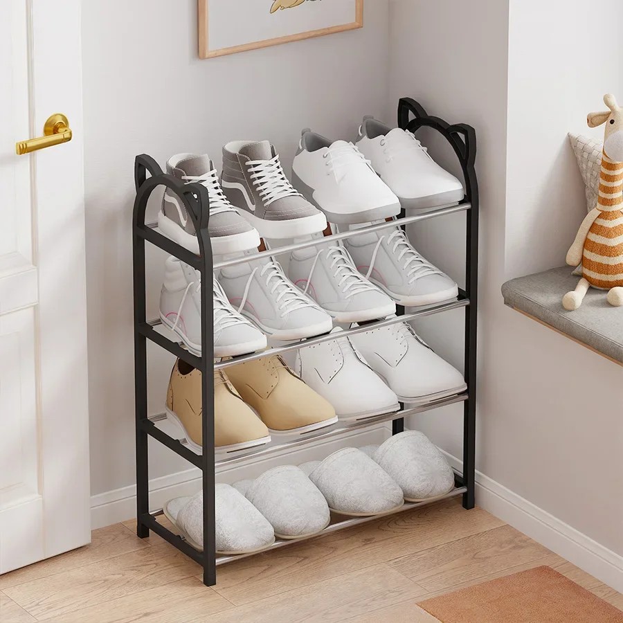 4-Layer Household Storage Rack  Simple Shoe Cabinet