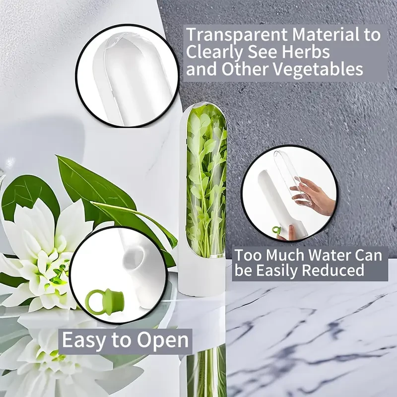 2-Pack Polypropylene Herb Keeper