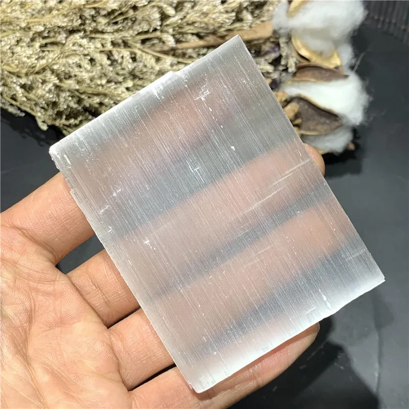 Natural Mineral Natural Moroccan Gypsum Rough Stone Specimen Spirit Modifier