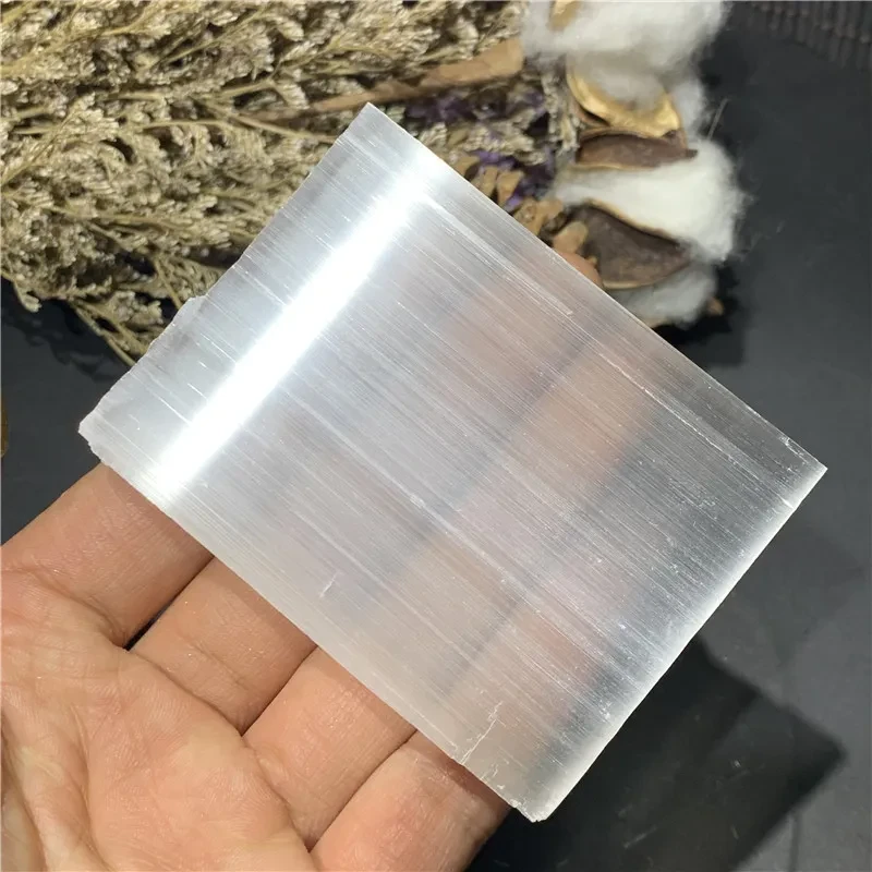 Natural Mineral Natural Moroccan Gypsum Rough Stone Specimen Spirit Modifier