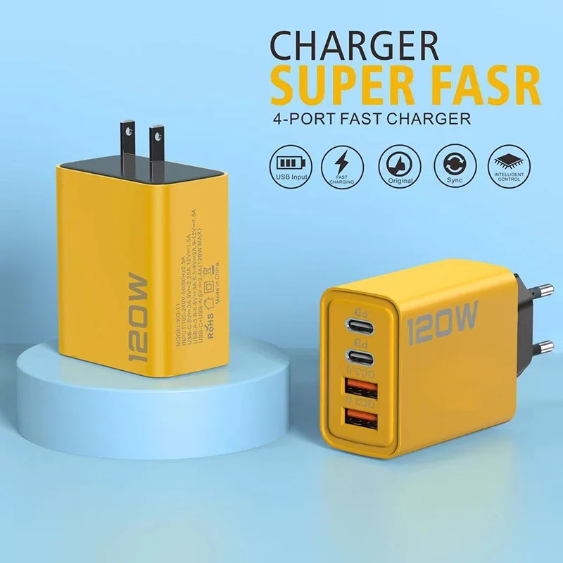Xiaomi 120W Super Fast Charger - Type-C Quick Charge 3.0 USB Adapter