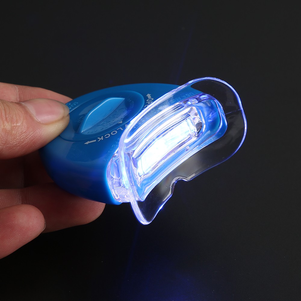 LED Teeth Whitening Light - Blue Light UV Bleaching Laser for Personal Dental Treatments