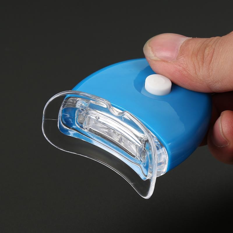 LED Teeth Whitening Light - Blue Light UV Bleaching Laser for Personal Dental Treatments