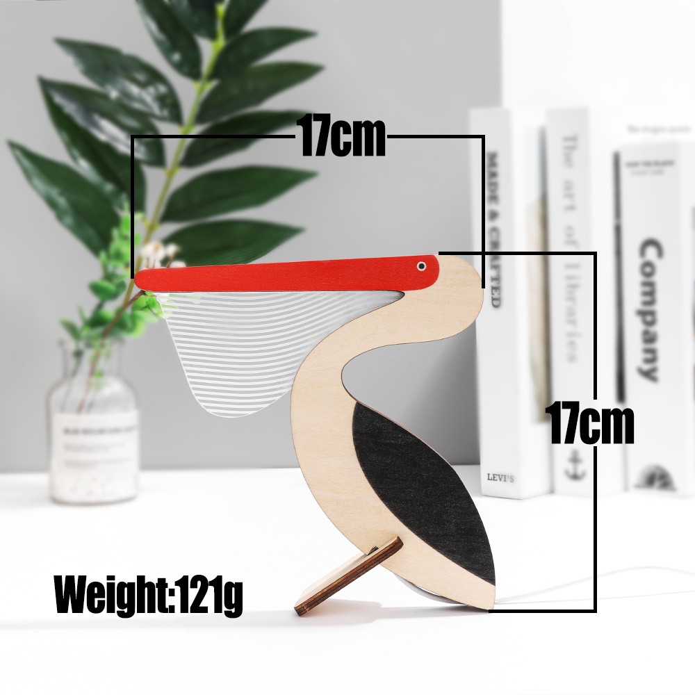 Animals LED Night Light Wood Lamp