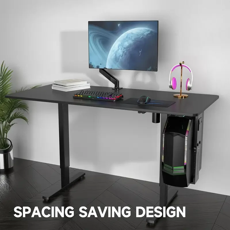 Adjustable Wall-Mounted Computer Stand