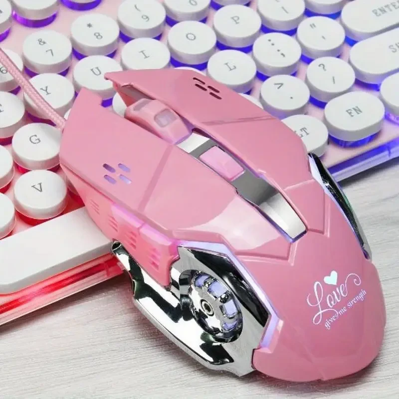 Ergonomic Gaming Mouse with RGB LED