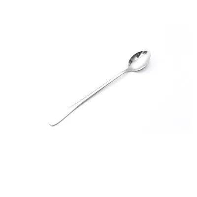 Stainless steel spoon with long handle