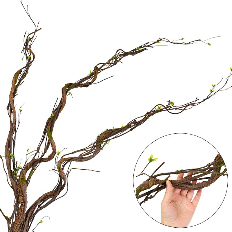 1.8m Simulation Deadwood Fake Dry Flower Vine