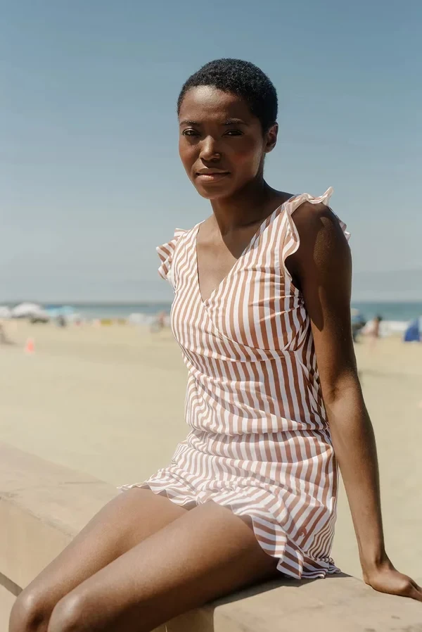 Swim Romper Built-in Bra (For All Girls!)