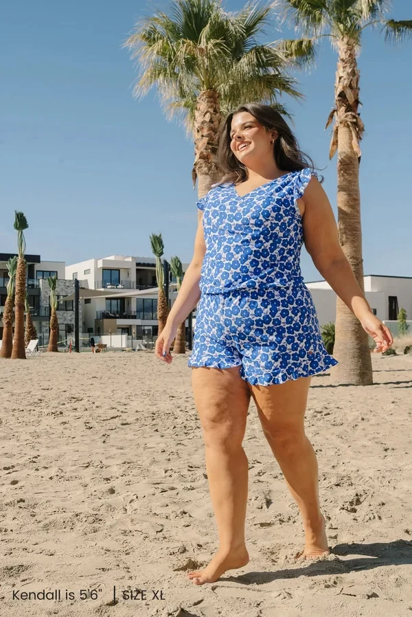 Swim Romper Built-in Bra (For All Girls!)