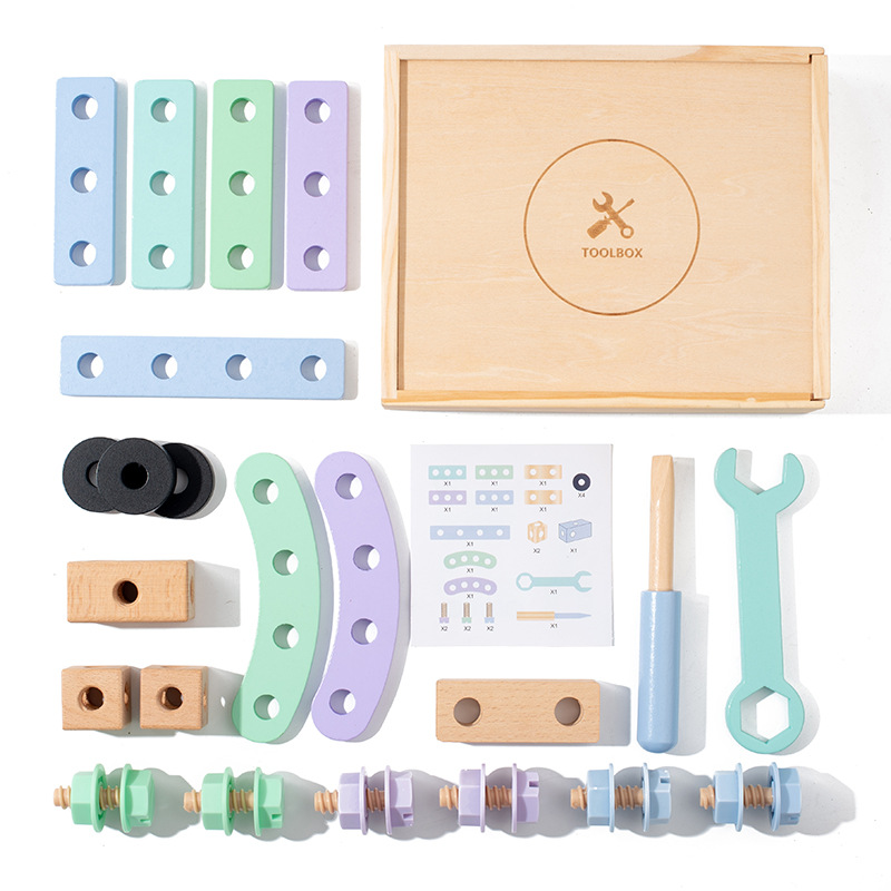 Children's Baby Nut Assembly And Disassembly Tool Box