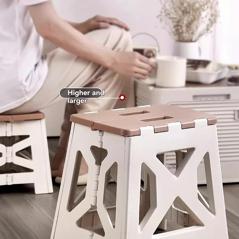 Portable Outdoor Folding Stool for Home Use