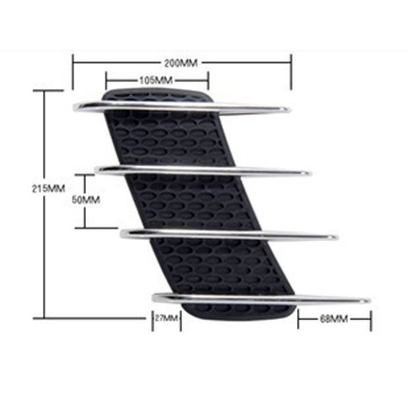 High Quality Car Shark Gill Side Air Outlet Sticker