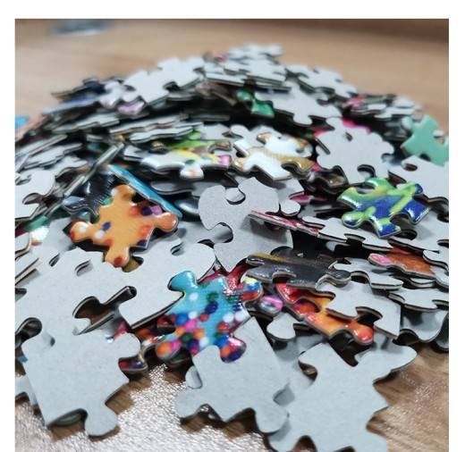 Round Puzzle 1000 Pieces Of The Earth Starry Sky