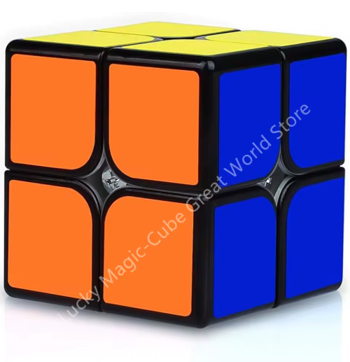 Qiyi 2x2 Professtional Fast Smooth Turning Magic Speed cube Stickerless Magic Cube Speed Puzzle Cubes Toys Gift