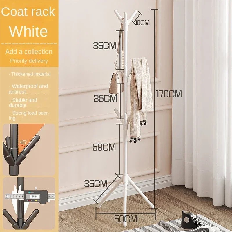 Clothes and Hats Rack  Vertical Tree Branch Shape Holder