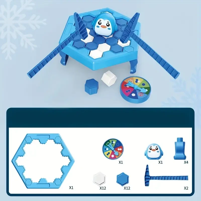 Interactive Penguin Ice Breaker Board Game
