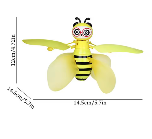 Bee Electric Flying Toy Hand Induction Flying Bee Educational & Suspended Toy Rechargeable Mini Hand Sensor Flying Toy Outdoor