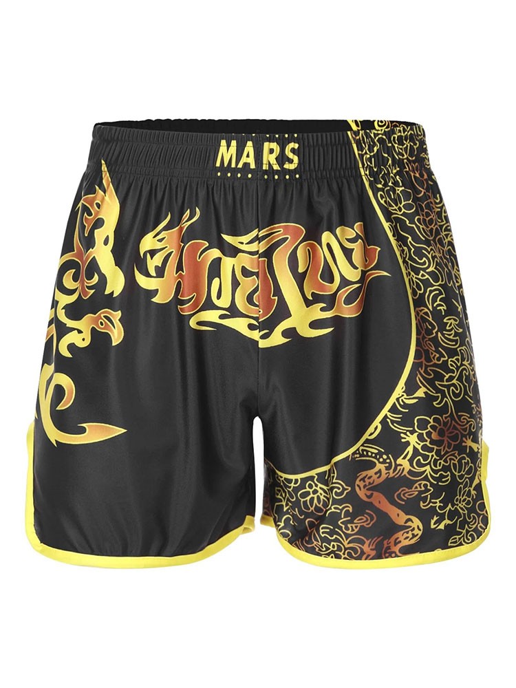 Men's Muay Thai Shorts MMA Fighting Training Shorts
