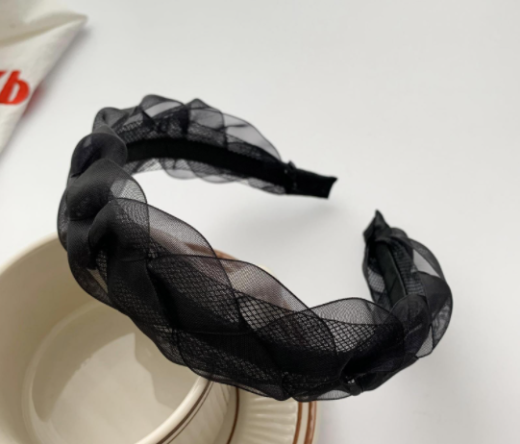 Super Fairy Mesh Headband Female Face Wash Highend Headwear Hairpin Hair Accessories