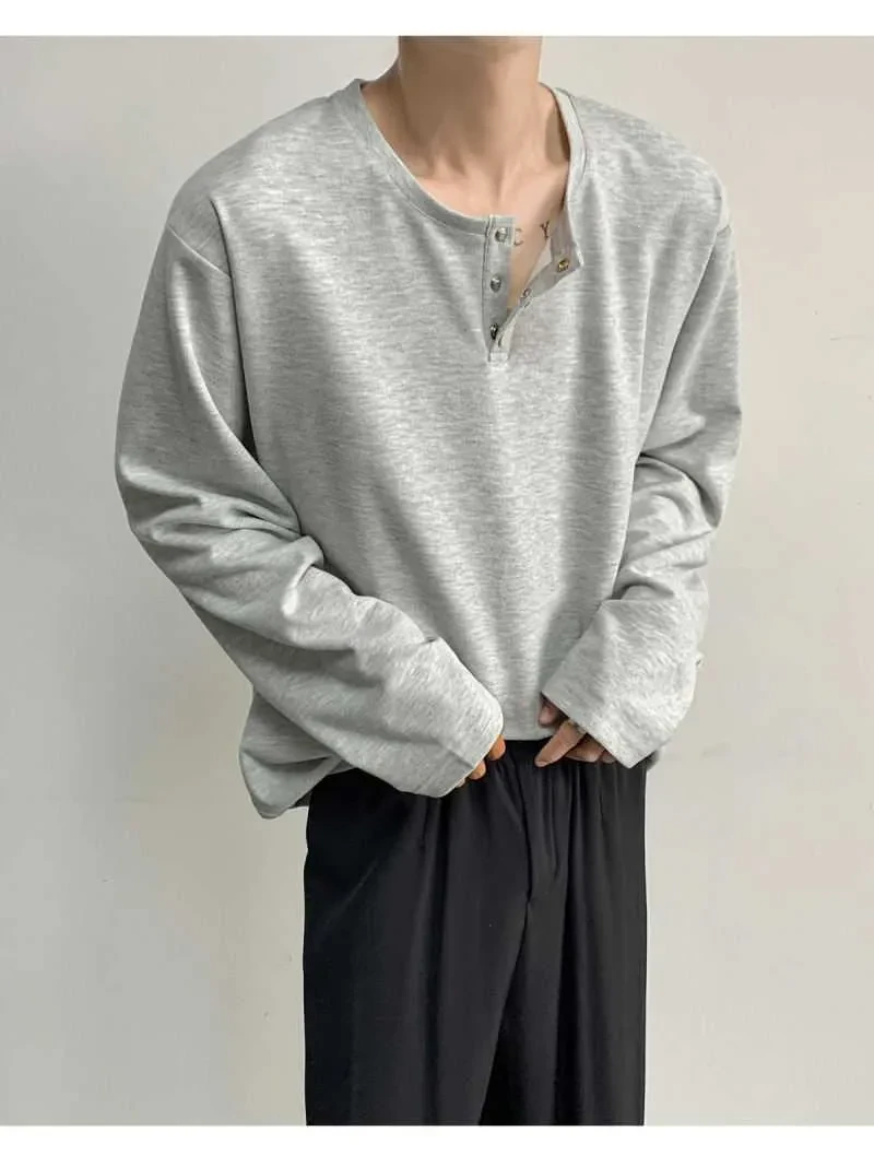 American Fashion Brand Long-sleeved T-shirt Men's Spring And Autumn