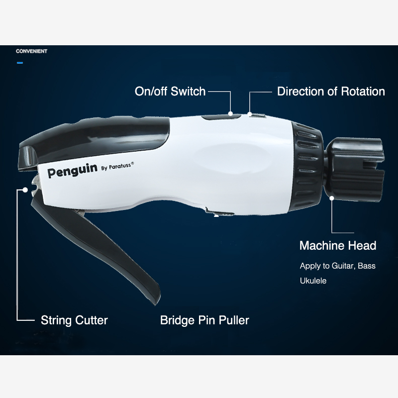 Electric Guitar Tuner PST-30C Rechargeable