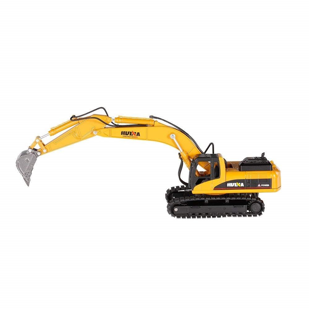 Die-cast Digger Excavator, HUINA 1:50, Die-cast Metal Excavator Model