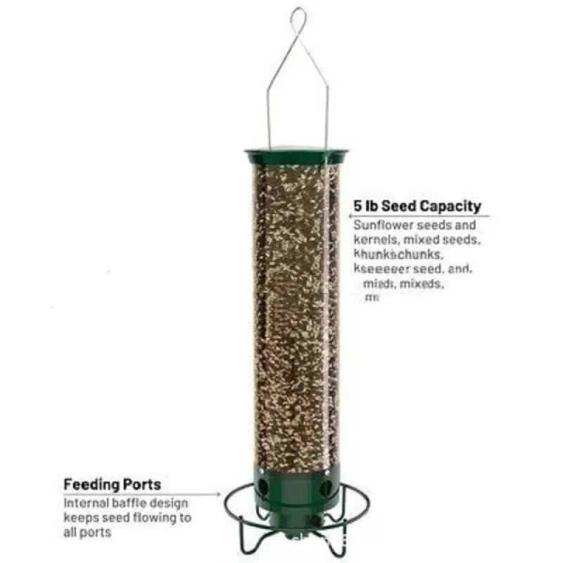 Outdoor Courtyard Hanging Hummingbird Water Feeder