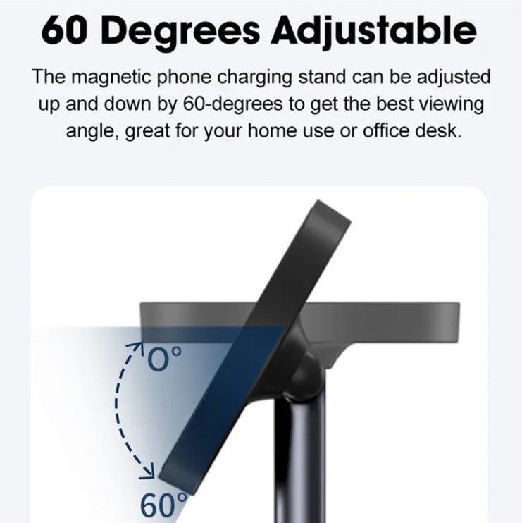 3 in 1 Magsafe fast Charger for iPhone, Watch and Airpods.