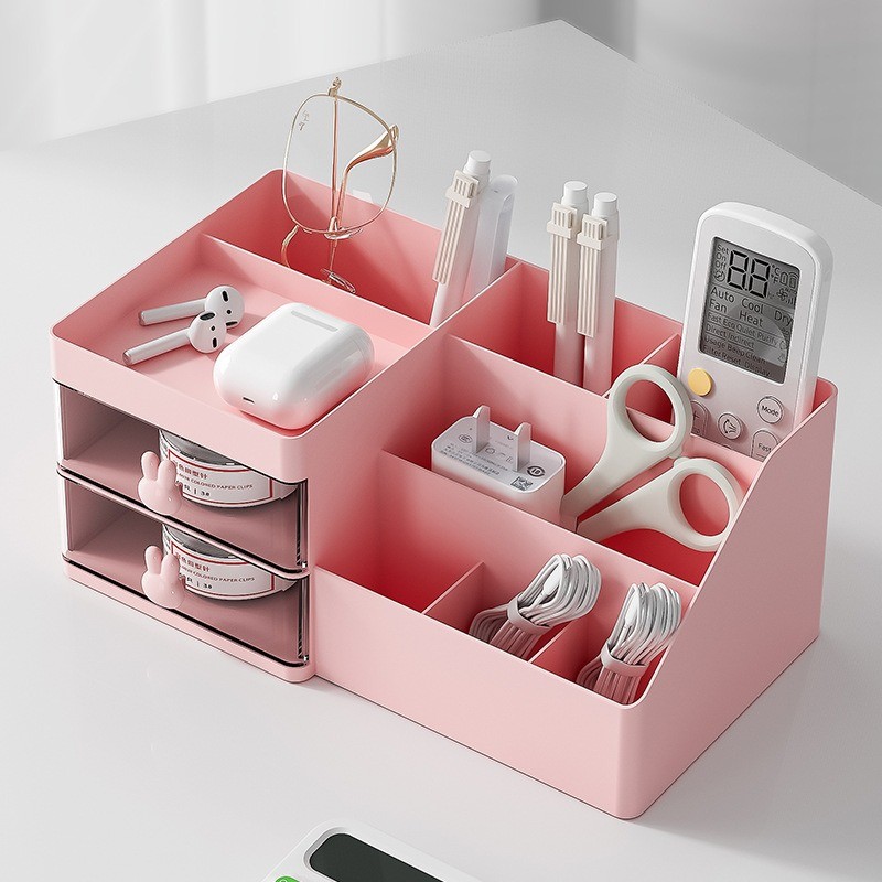High-Grade Plastic Desktop Cosmetics Storage Box