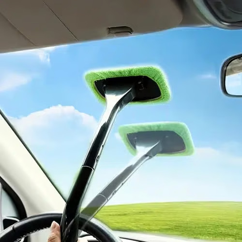 Microfiber Car Windshield Cleaner Tool