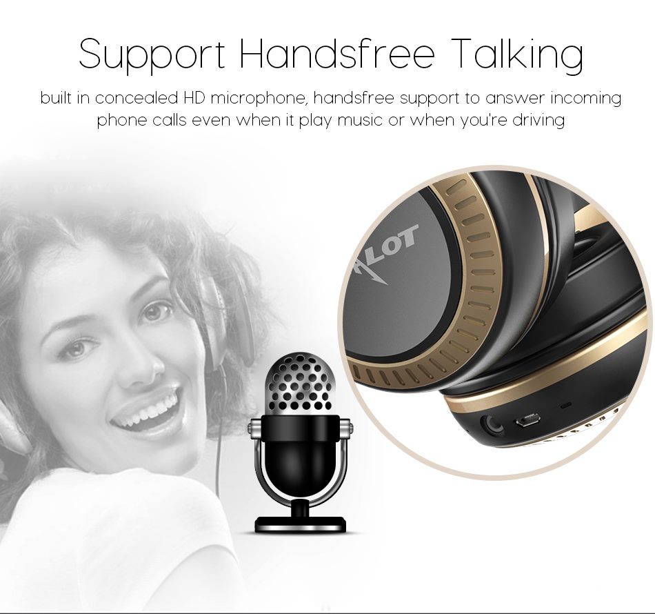 ZEALOT B20 HiFi Stereo Bluetooth Headphone Wireless Headset Super Bass Over Ear