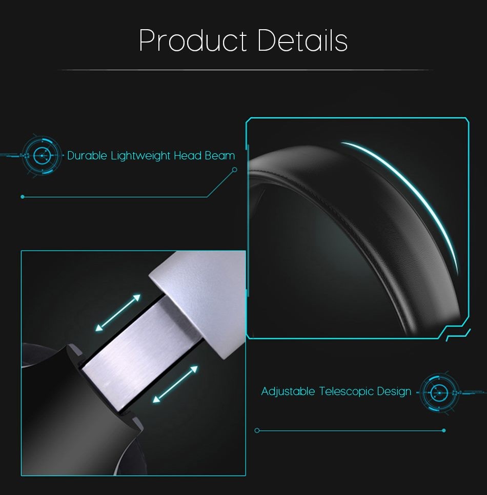 ZEALOT B20 HiFi Stereo Bluetooth Headphone Wireless Headset Super Bass Over Ear