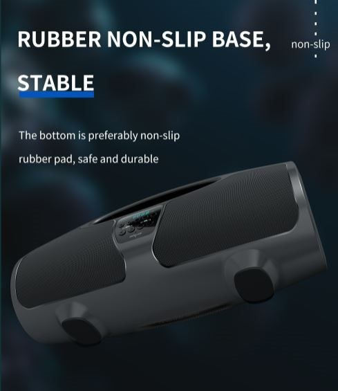 Bluetooth speaker, Zealot P1, 40W Loud Speaker,8000mAh, With Wire Microphone,