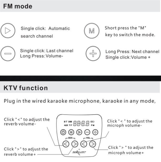 Bluetooth speaker, Zealot P1, 40W Loud Speaker,8000mAh, With Wire Microphone,