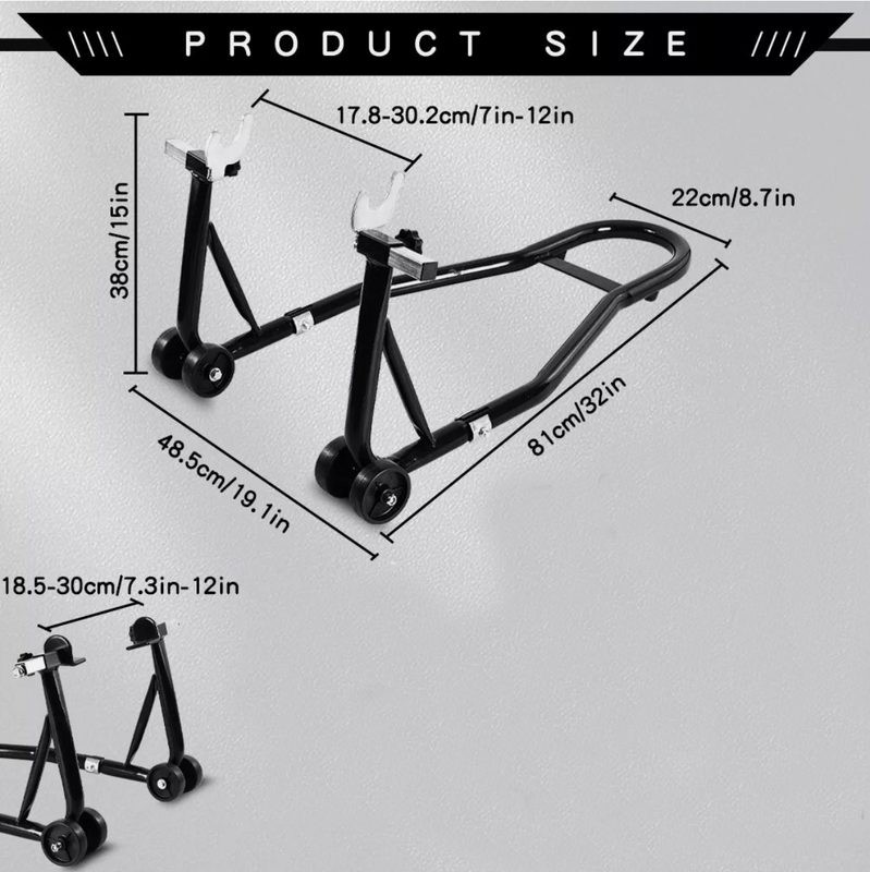 Motorcycle Stand Front Rear Universal