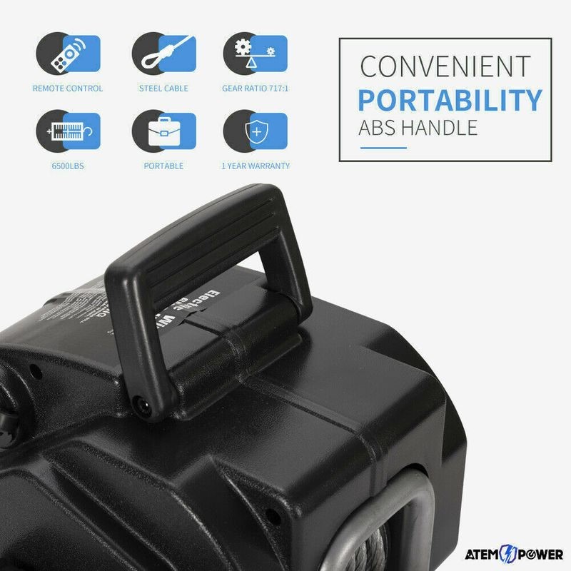 Electric Winch 6500 LBS