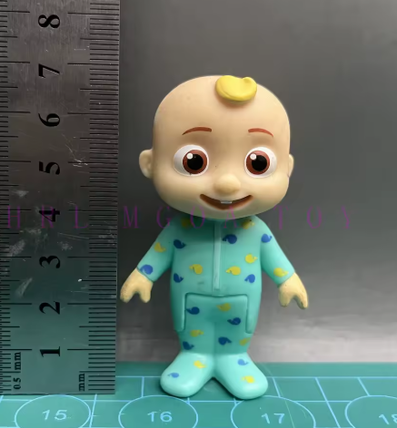 Original Multiple Styles to Choose From Style Watermelon School Bus Baby Cartoon Anime Doll Boys and Girls Festival Gift PVC Toy