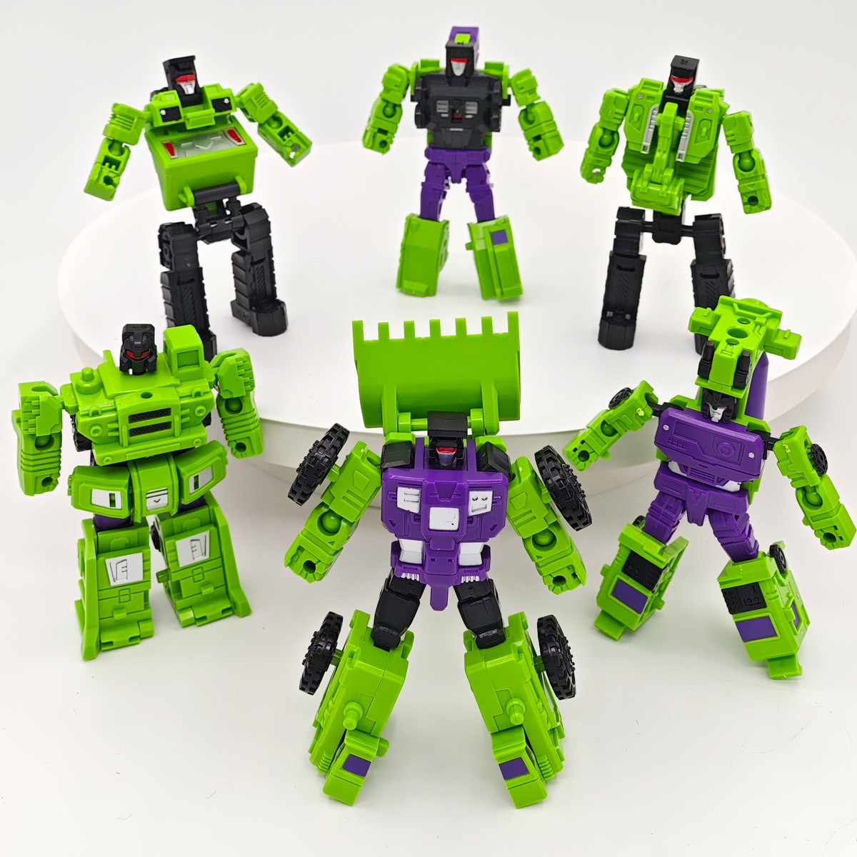 Transformation 6 in 1 Model MINI Devastator 21CM Action Figure