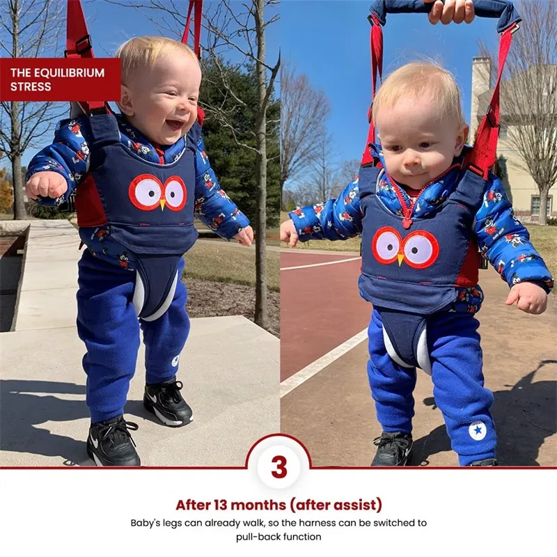 Baby Walking Harness Belt Baby Walker Stuff Walking Bag Safety Helper Child Leash Baby Toddler Belt Walking Assistant