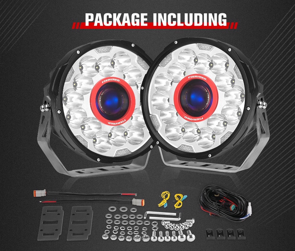 7-inch LED Waterproof Off-road Vehicle Retrofit Lights